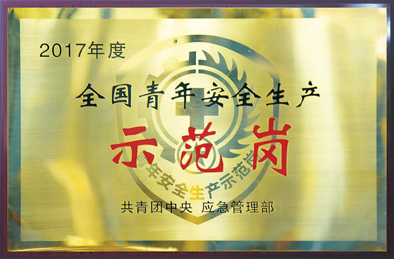 全國(guó)青年安全生產(chǎn)示范崗